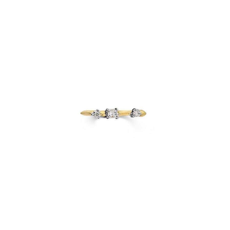 Anello 'Balance' con princess BALANCE | AN AU18G1PR 2TO CT.0,12+0,03+0,05